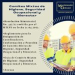 REGLAMENTO PARA LA DESIGNACIÓN DE COORDINADORES, CONFORMACIÓN Y POSESIÓN DE COMITÉS MIXTOS DE HIGIENE, SEGURIDAD OCUPACIONAL Y BIENESTAR